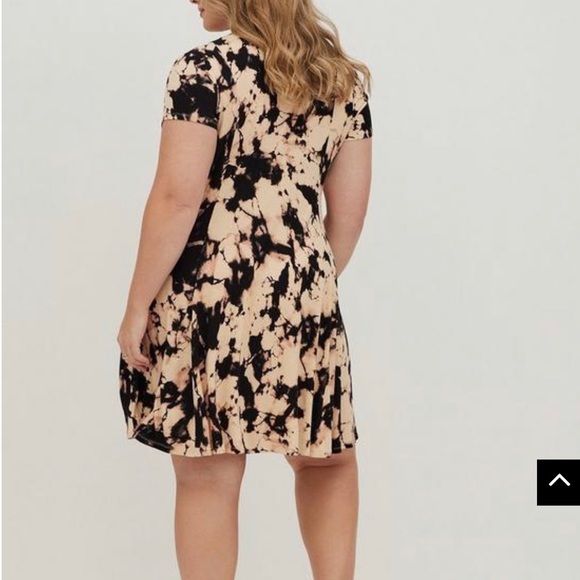 Torrid burgundy mini super soft trapeze dress size 3X - Picture 7 of 7